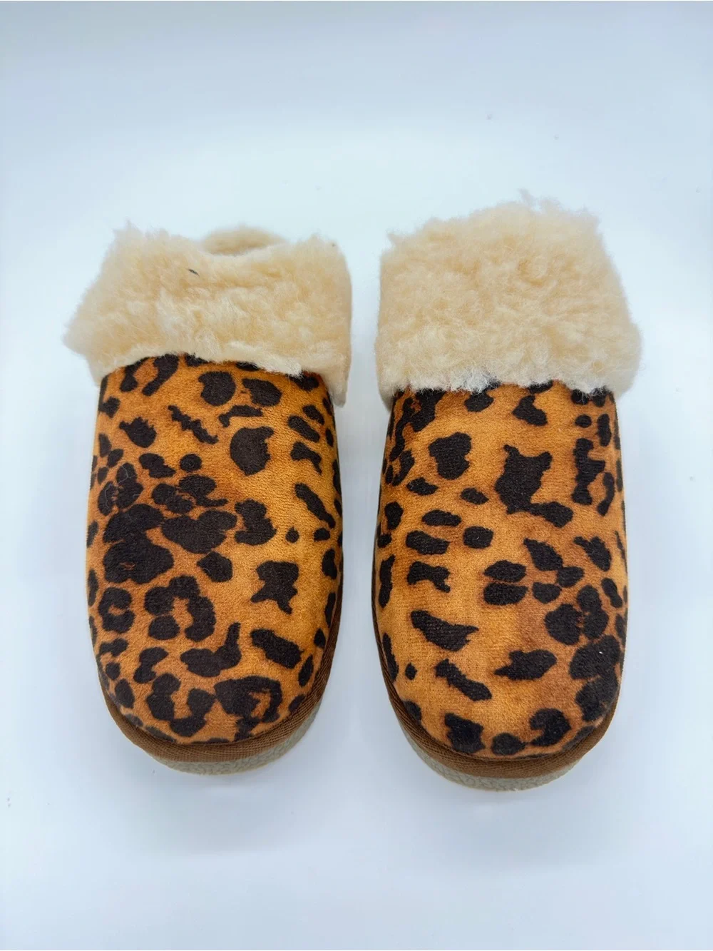 Rockport Leopard Print Faux Fur Lined Slip-On Flats - Brown/Tan/Black